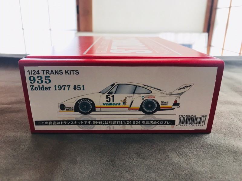 画像1: STUDIO27【TK-2474R】1/24 PORSCHE 935'kremer'#51 Zolder 1977トランスキット(T社対応)