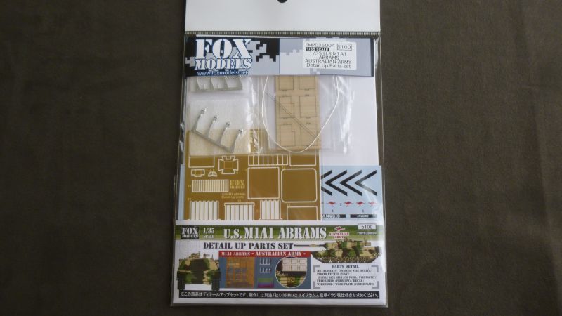 画像1: FOXMODELS【FMP-035004】1/35 U.S.M1A1HA ABRAMS AUSTRALIAN ARMY  Ditail Up Parts set