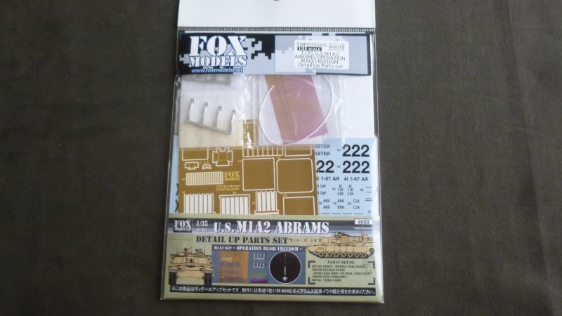 画像1: FOXMODELS【FMP-035005】1/35 U.S.M1A2 ABRAMS  Ditail Up Parts set