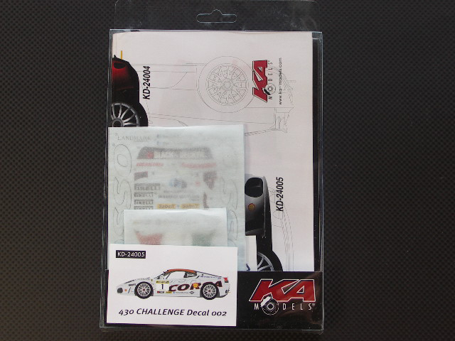 画像1: ka-models【KD-24005】F430 Challenge Decal 002(FUJIMI)