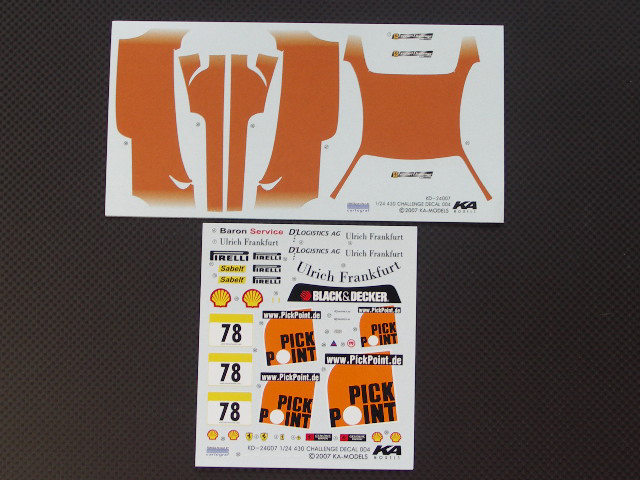 画像: ka-models【KD-24007】F430 Challenge Decal 004(FUJIMI)