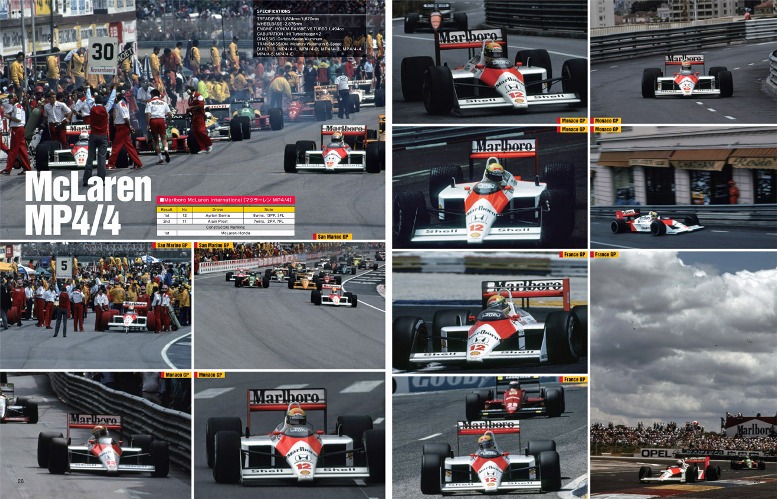 画像3: MFH【JHB-24】JOE HONDA　Racing Pictorial　Series24 Grand Prix CARS　1988
