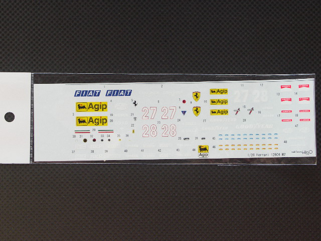 画像1: MFH【SDK-125】FERRARI　126C4－M2対応スペアデカール