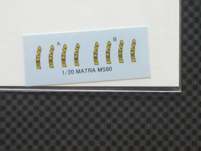 画像: MFH【SDK-258】1/20 MATRA MS80 VerB Spare decal