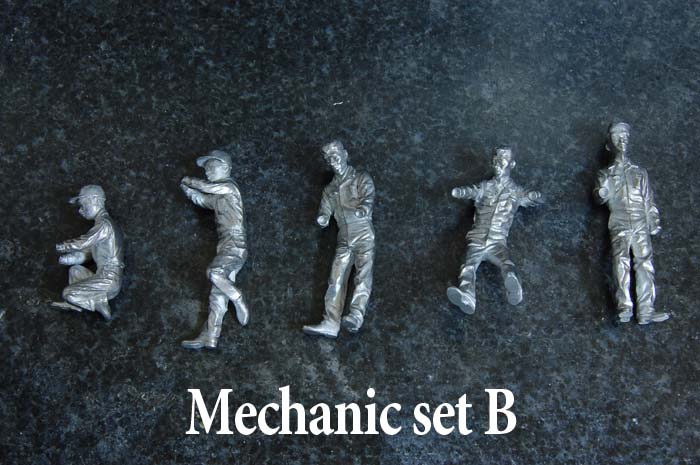 画像3: MFH【P1064】1/43scale Figure Series : Mechanics set B