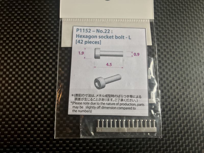 値引 P1143 No.19 : Minus rivets with flange-L 42 pieces bolex.cl