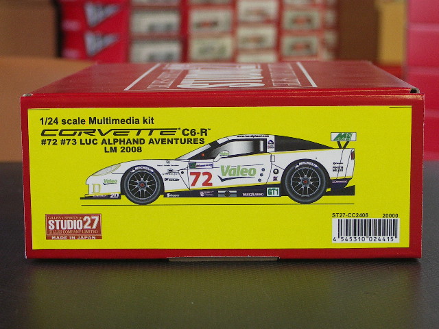 画像1: STUDIO27【CC2408】1/24 CORVETTE C6R #72/73 LM2008 KIT