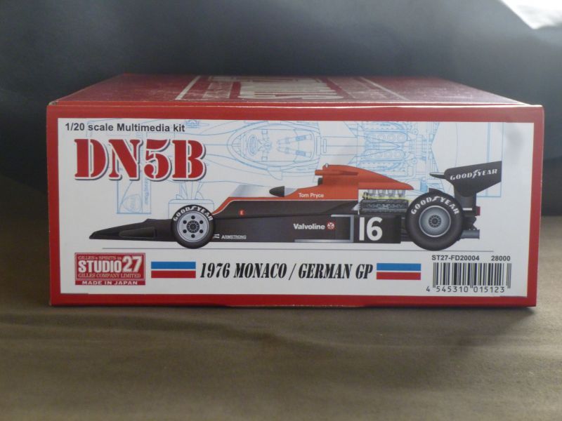 画像1: STUDIO27【FD-20004】1/20 DN5B Monaco/Germany 1976 Kit