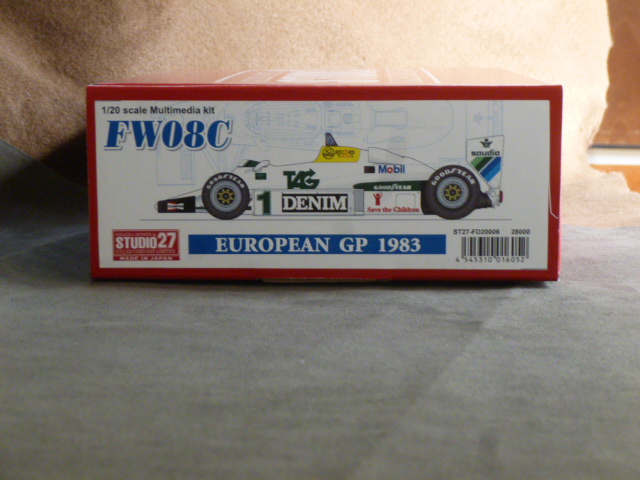 STUDIO27【FD-20006】1/20 FW08C European GP 1983 Kit - ＢＡＲＡＣＣＡ