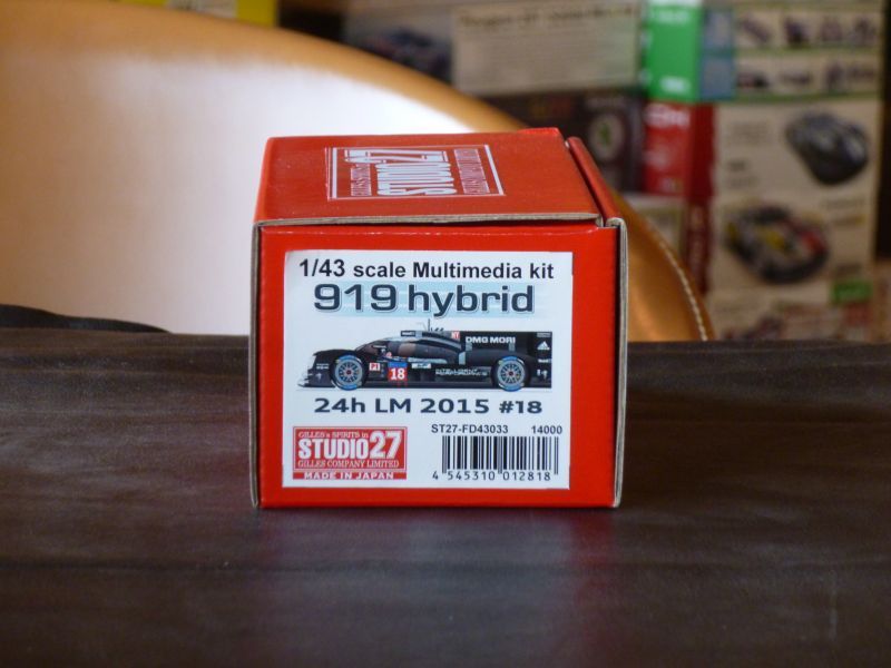画像1: STUDIO27【FD-43033】1/43 919 Hybrid #18 LM 2015 kit