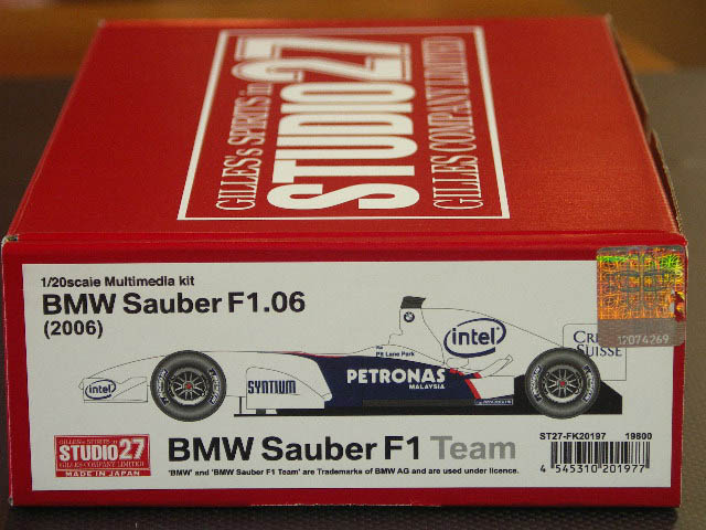 画像1: STUDIO27【FK-20197】1/20 BMW Sauber F1 2006