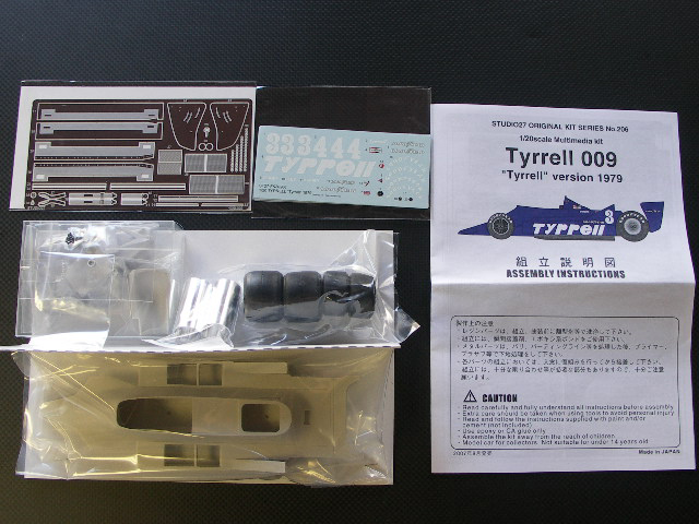 画像: STUDIO27【FK-20206C】1/20 ティレル 009 "Tyrrell Ver"'1979