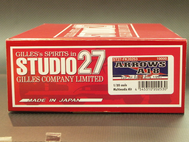 画像1: STUDIO27【FK-20253】1/20 ARROWS A18"BRITAIN GP"1997
