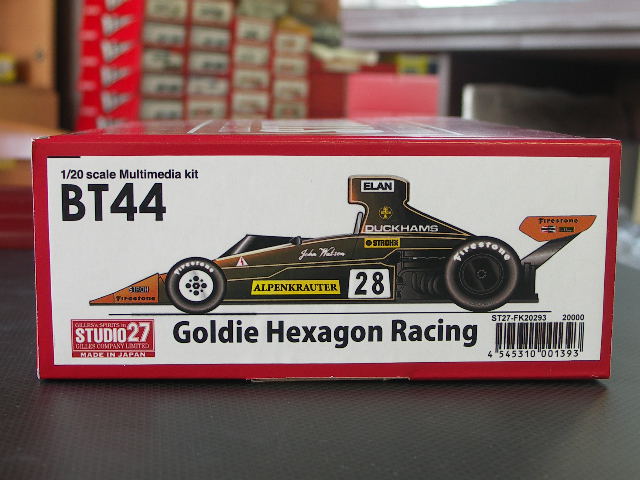画像1: STUDIO27【FK-20293】1/20 BT44 #28 "Goldie Hexagon Racing" kit