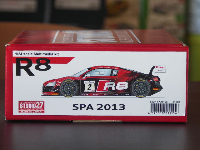 画像1: STUDIO27【FK-24125】1/24 AUDI R8 LMS ultra SPA 2013 kit