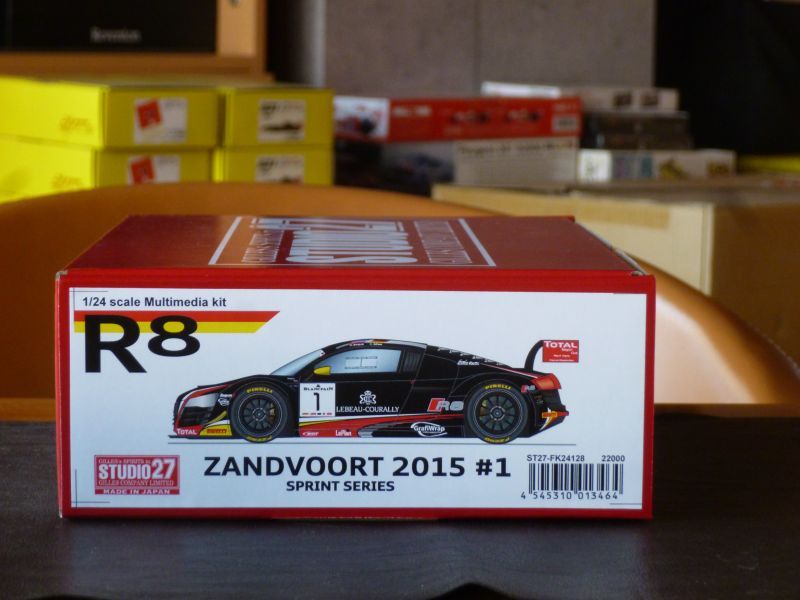 画像1: STUDIO27【FK-24128】1/24 AUDI R8 Ultra #1 Zandvoort 2015 kit