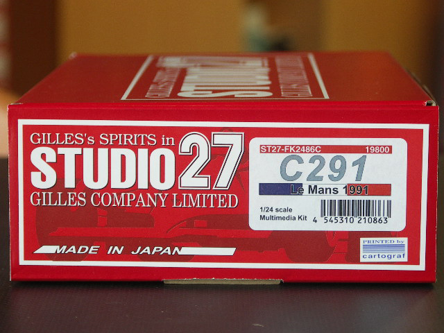 画像1: STUDIO27【FK-2486C】1/24 C291 Le Mans 1991(限定100)