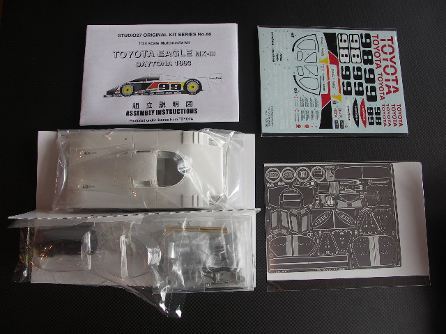 画像: STUDIO27【FK-2488C】1/24 TOYOTA EAGLE Mk-III"DAYTONA”1993