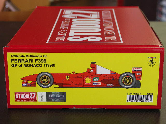 STUDIO27【FR-2024】1/20 FERRARI F399 MONACO GP 1999 - ＢＡＲＡＣＣＡ