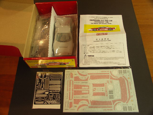 画像: STUDIO27【FR-2408】1/24 FERRARI 512BB LM”THOMSON”#88