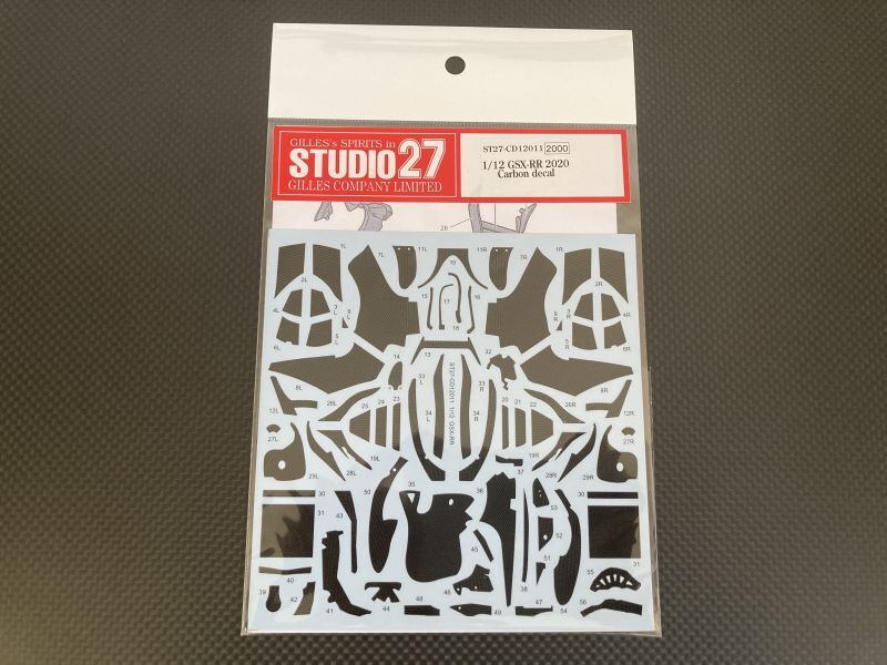 画像1: STUDIO27【CD-12011】1/12 GSX-RR 2020 Carbon decal（T社対応）