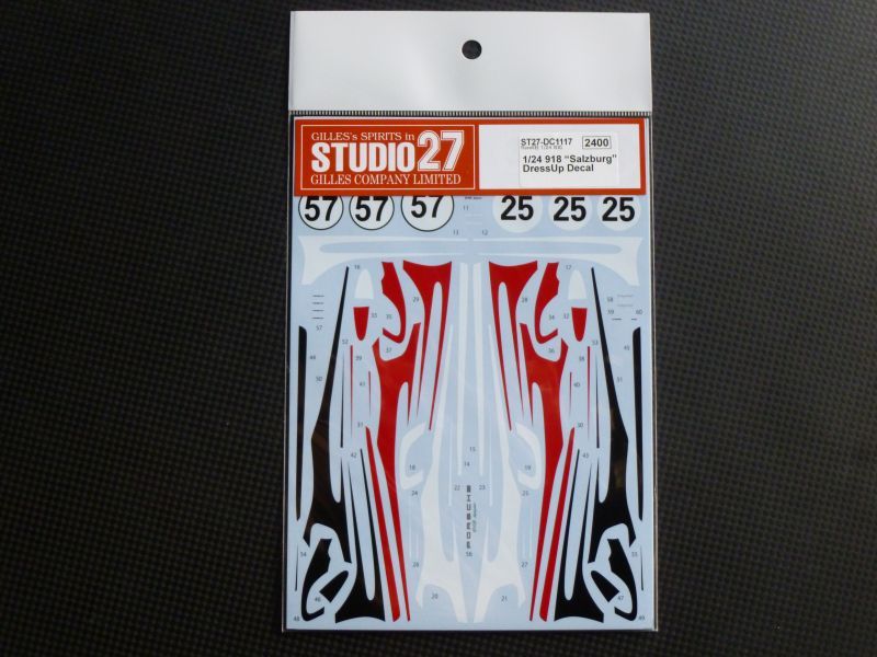 画像1: STUDIO27【DC-1117】1/24 PORSCHE 918"Salzburg" DressUp Decal（Revell社対応）