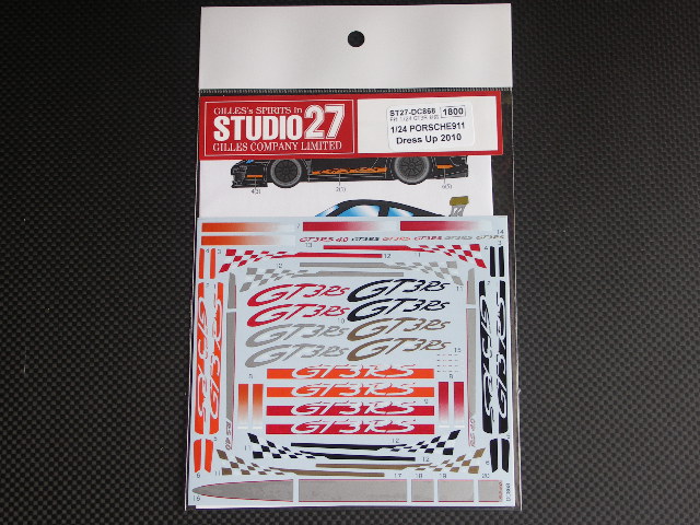 画像1: STUDIO27【DC-868】1/24 PORSCHE911ドレスアップデカール2010 decal