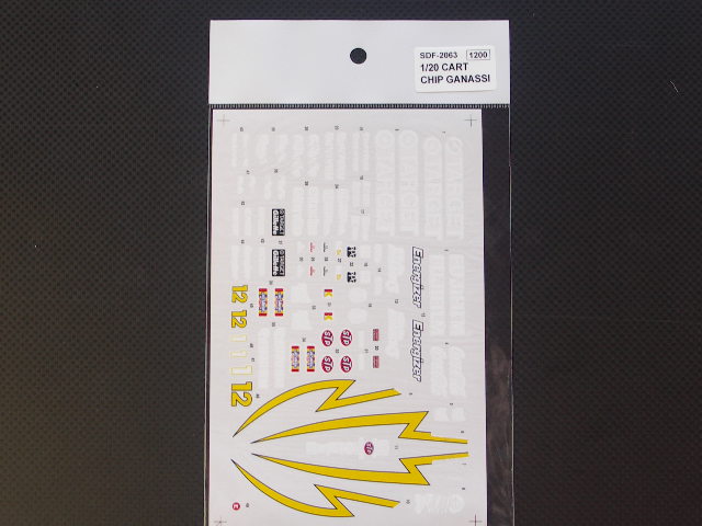 画像1: STUDIO27【SDF-2063】1/20 CART CHIP GANASSI - Spare Decal