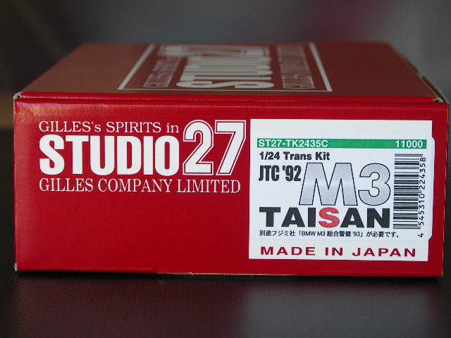 画像1: STUDIO27【TK-2435C】1/24 BMW M3'TAISAN'JTC 1992　トランスキット