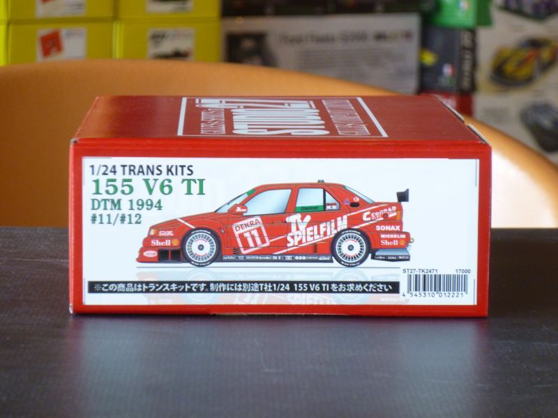 STUDIO27【TK-2471】1/24 155V6TI #11 #12 DTM 1994 conversion kit