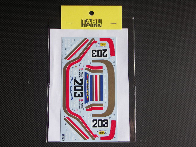 画像1: TABU DESIGN【TABU-24019】1/24 PORSCHE 961 ROTHMANS LM1987 Decal